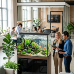 Bürodesign 2.0: Das Aquarium als natürlicher Luftbefeuchter und Blickfang